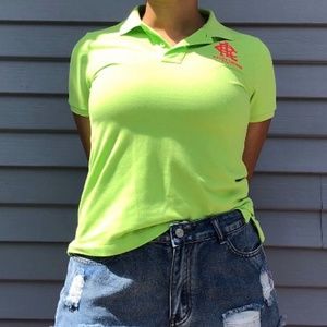 Ralph Lauren Sport Lime Green Polo Shirt